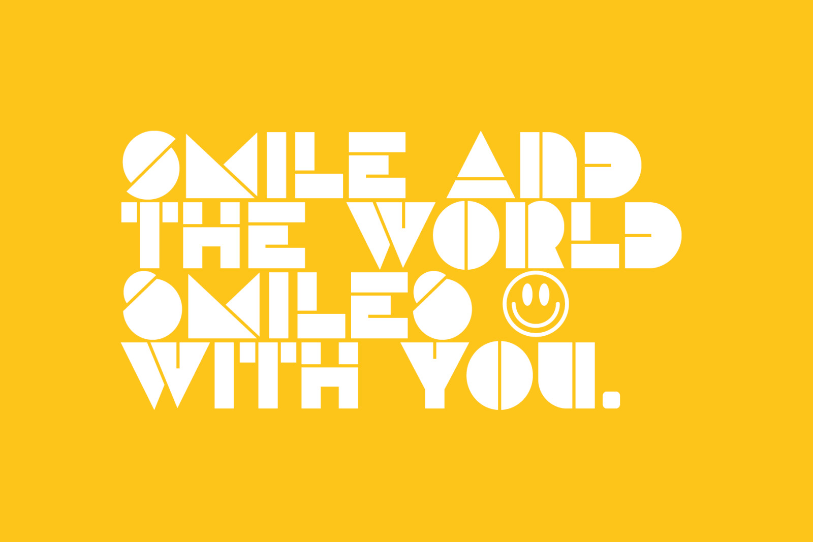 Vibrant Victory - Geometric Typeface Vibrant Victory - Geometric Typeface