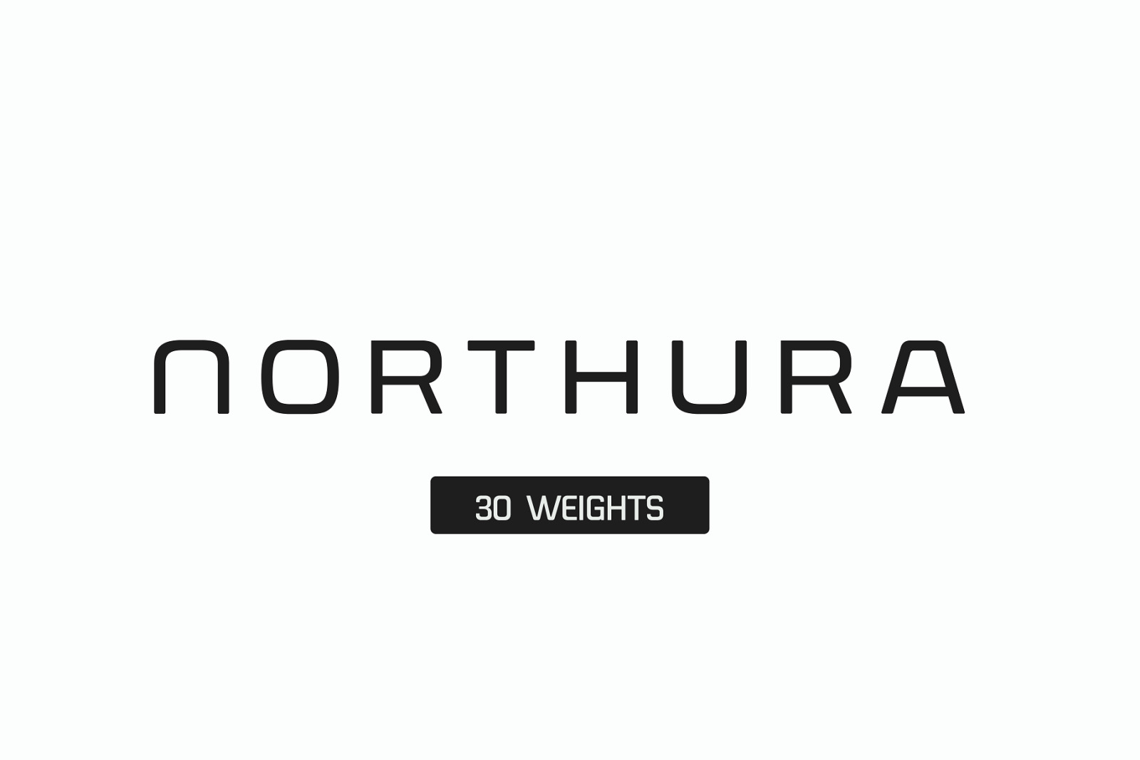 Northura - Modern Sans Family Northura - Modern Sans Family