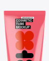 Glossy Cosmetic Tube Mockup