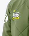 Men's Bomber Jacket Mockup - Half Side View