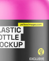 Matte Plastic Bottle w/ Pump Mockup