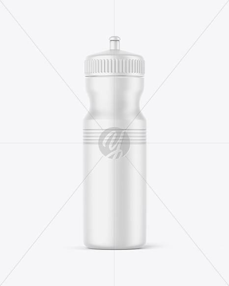 Matte Sport Bottle Mockup