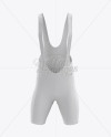 Men's Cycling Bib Shorts Mockup - Front View