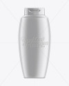 Plastic Shampoo Bottle W/ Flip-Top Cap Mockup