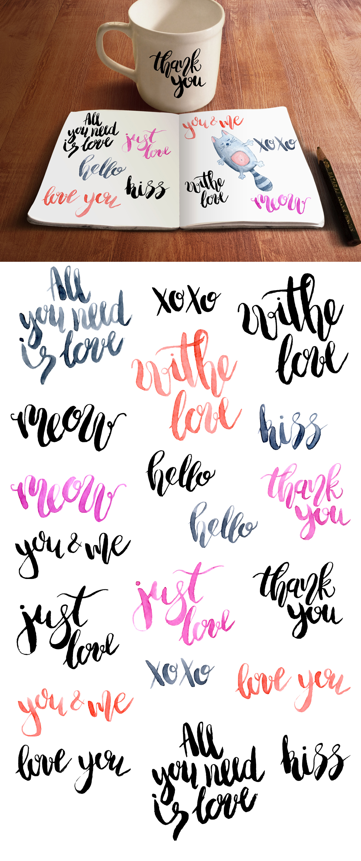 Love cats collection Love cats collection