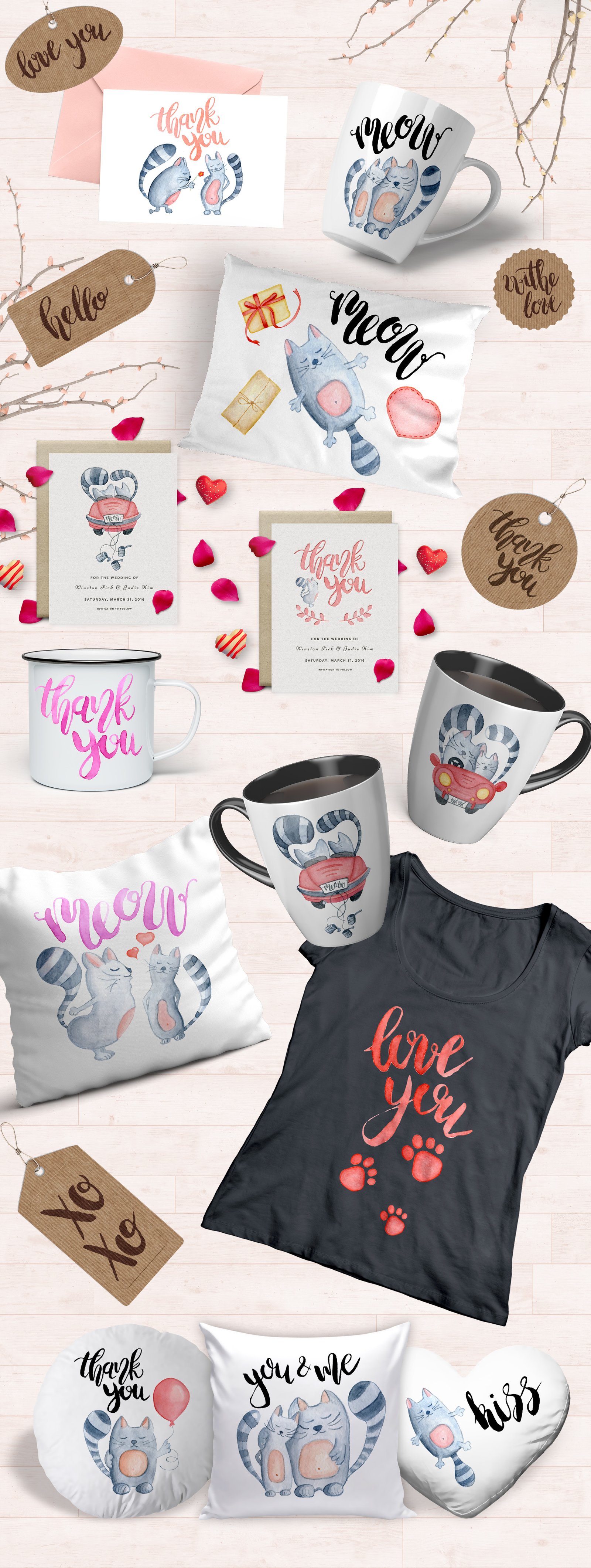 Love cats collection Love cats collection