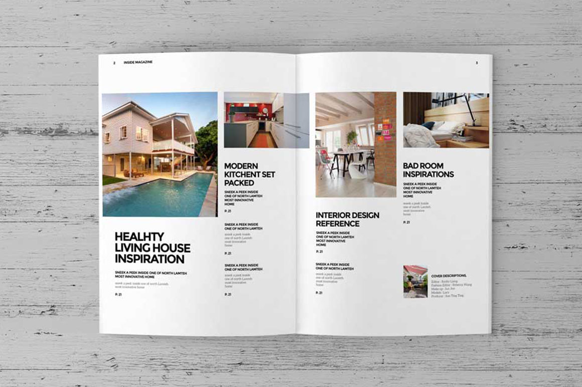 InDesign Magazine Template InDesign Magazine Template