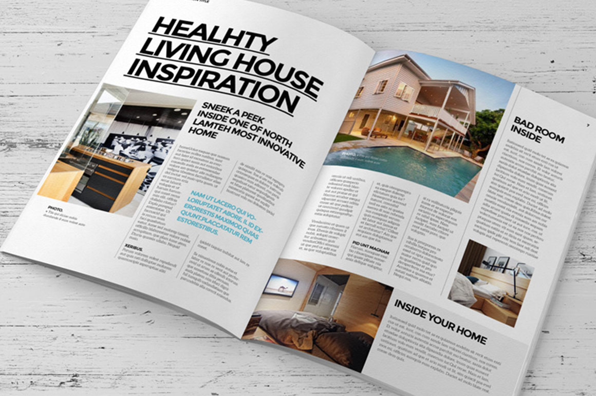 InDesign Magazine Template InDesign Magazine Template