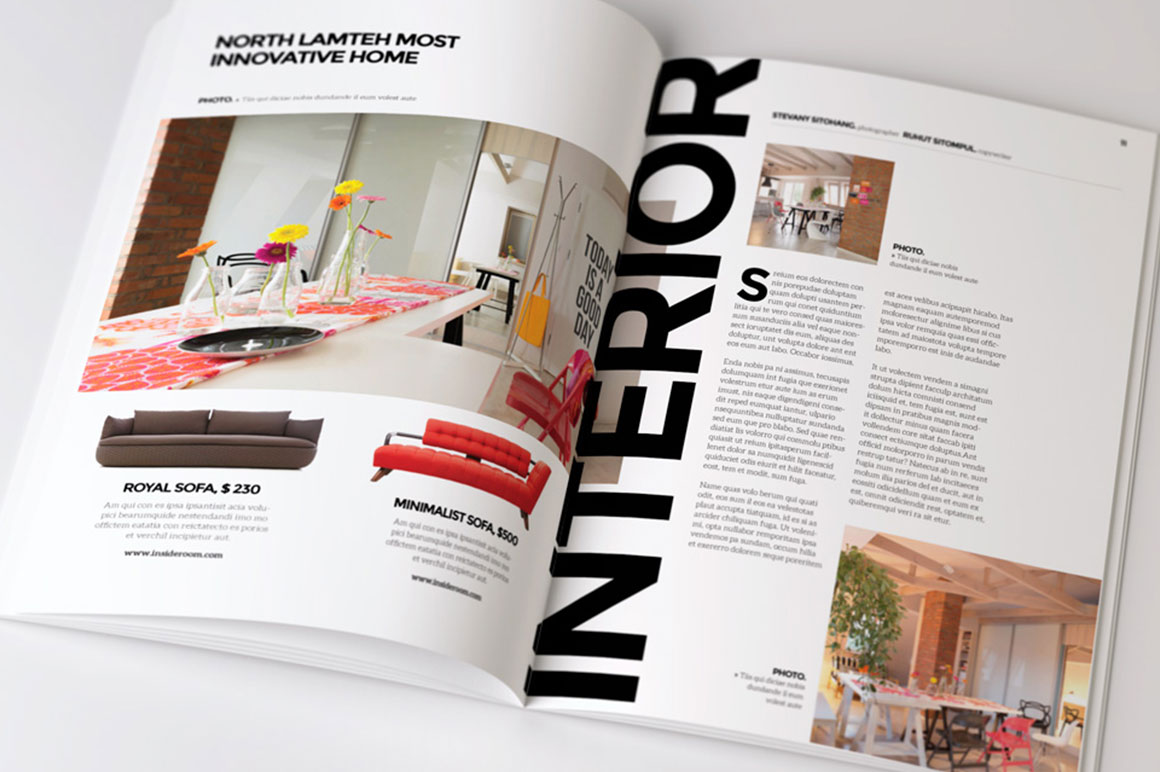 InDesign Magazine Template InDesign Magazine Template
