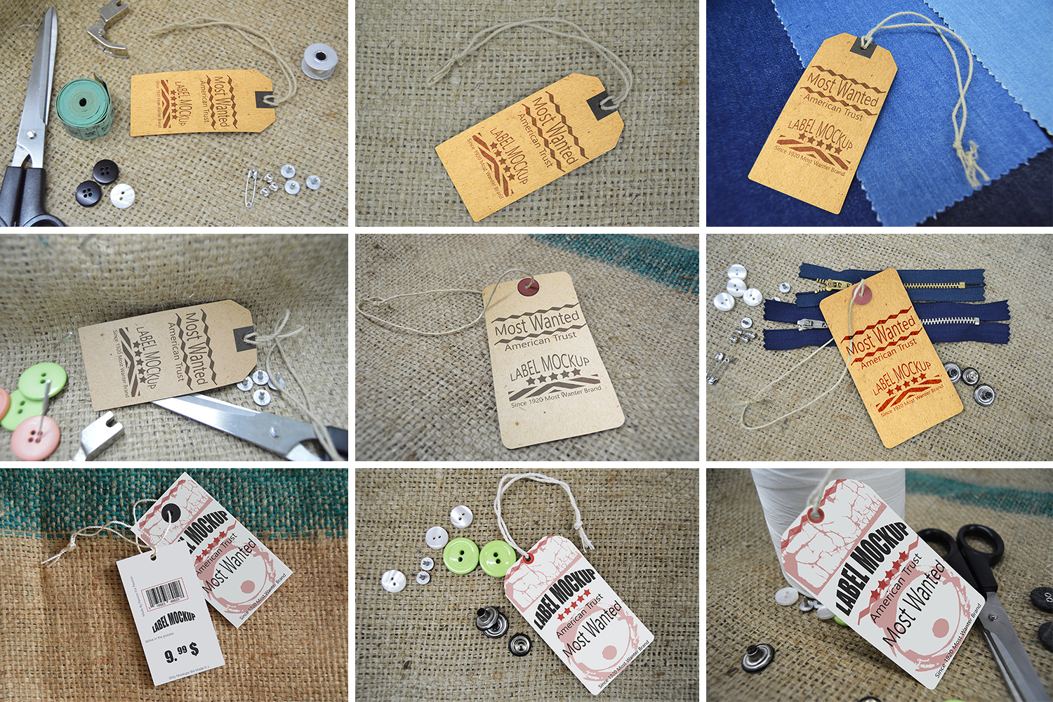 Label Mockups Bundle Label Mockups Bundle