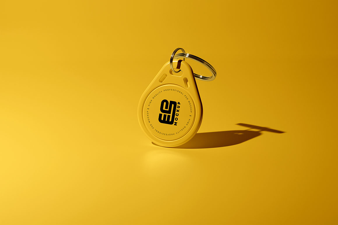 Key Fob Tag Mockup Key Fob Tag Mockup