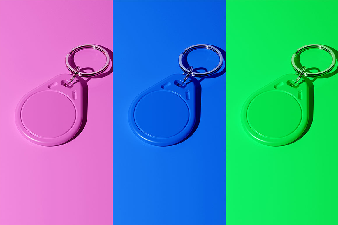 Key Fob Tag Mockup Key Fob Tag Mockup