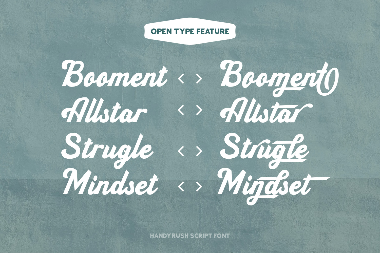 Handyrush Font