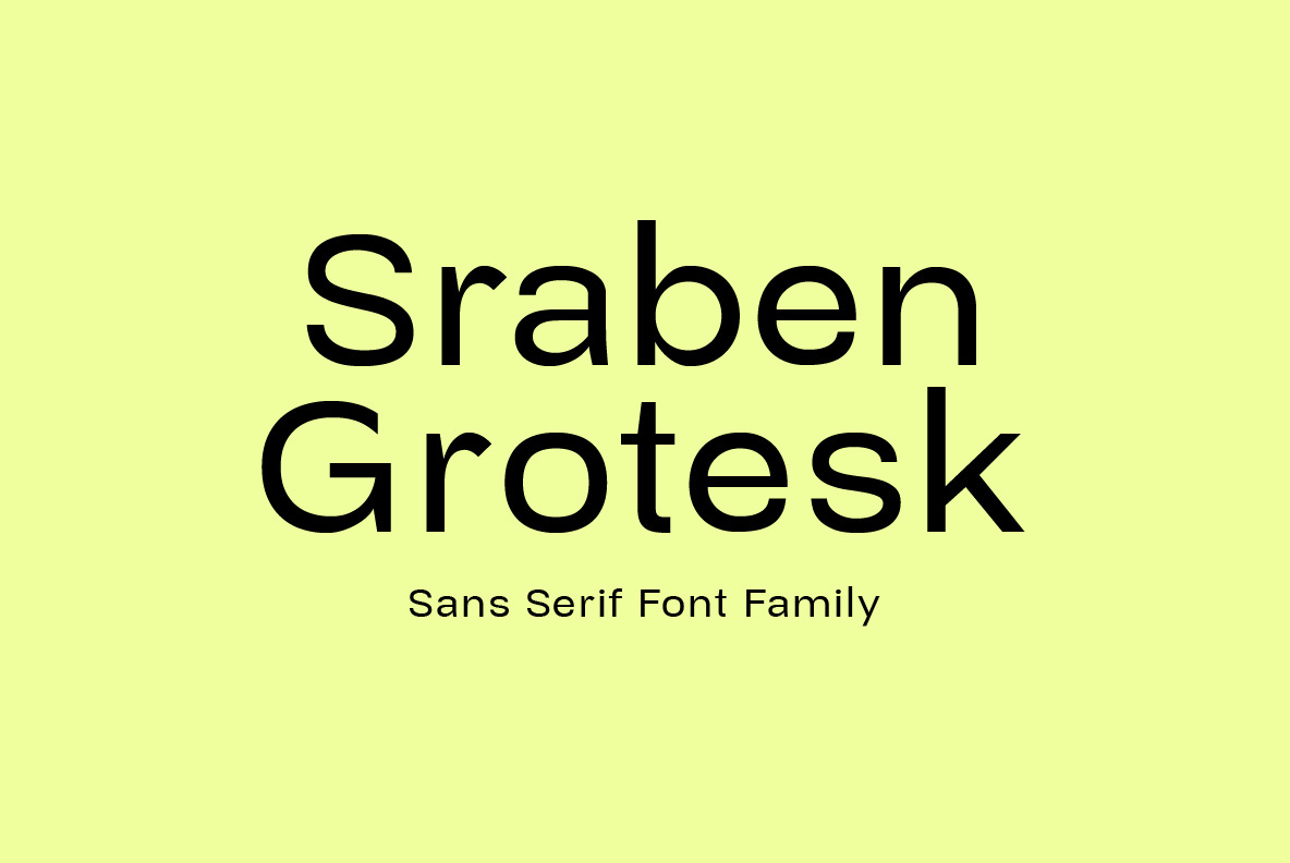 Sraben Grotesk