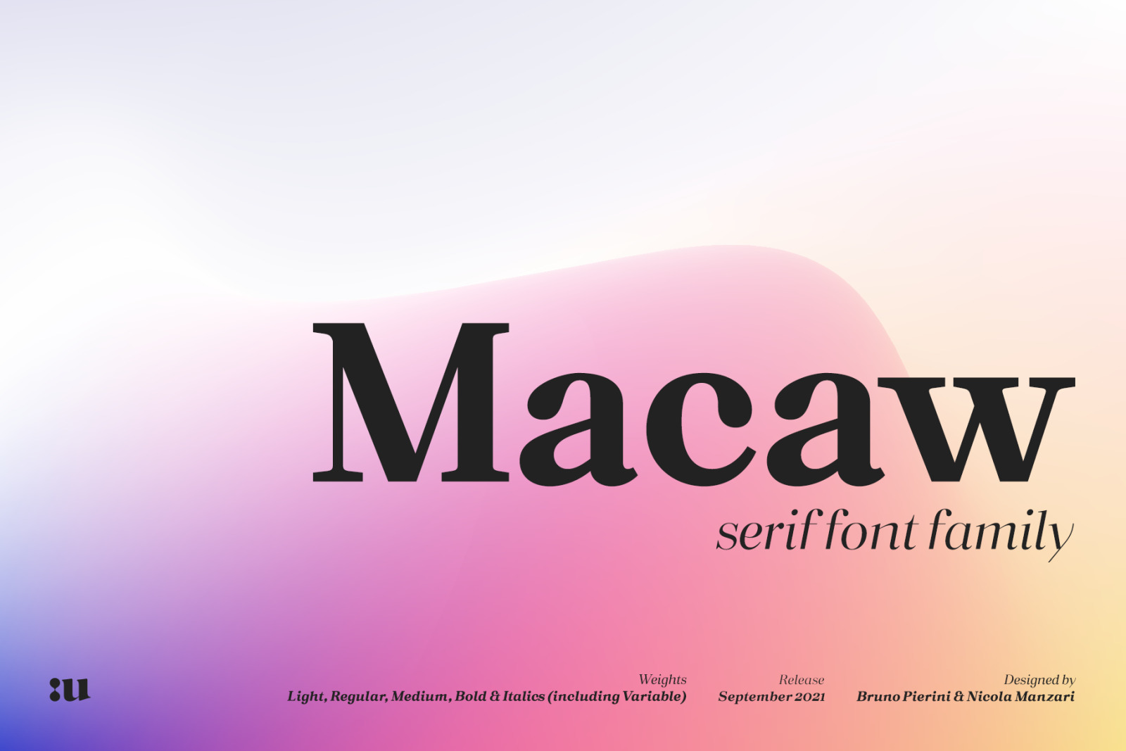 Macaw Sans Typeface