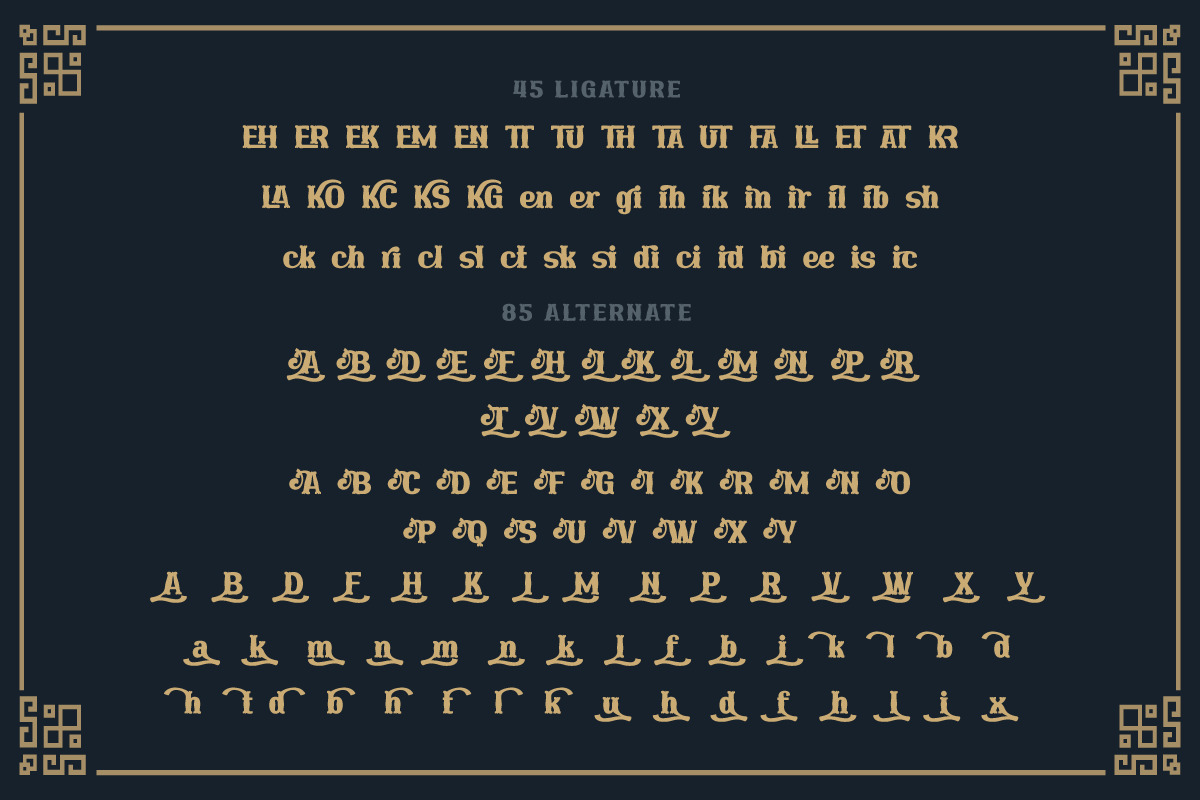 YAKSOM | Serif Classic Modernism YAKSOM | Serif Classic Modernism