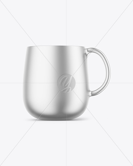 Metallic Mug Mockup