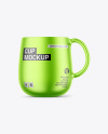 Metallic Mug Mockup