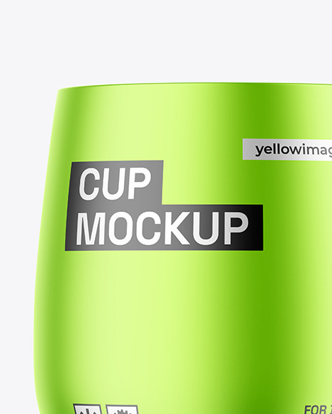 Metallic Mug Mockup