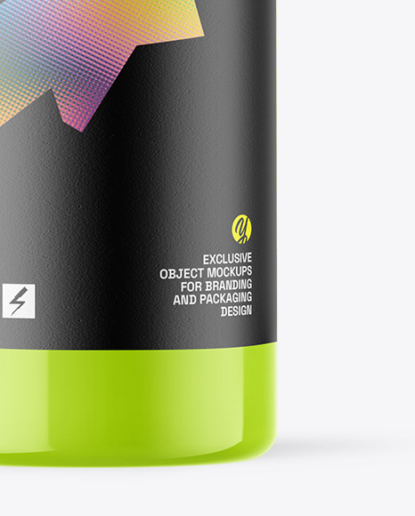 Glossy Cosmetic Bottle With Pump Mockup Glossy Cosmetic Bottle With Pump Mockup