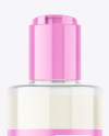 Clear Cosmetic Bottle Mockup