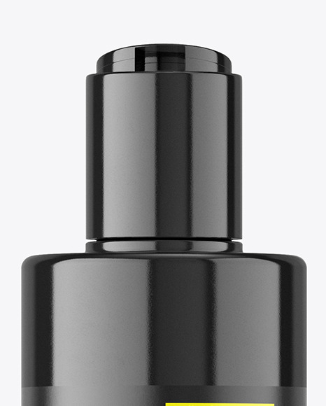 Glossy Cosmetic Bottle Mockup