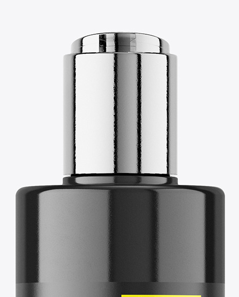 Glossy Cosmetic Bottle Mockup