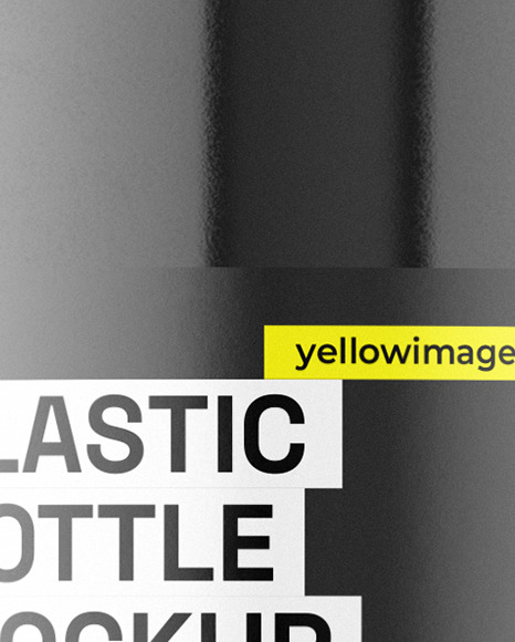 Glossy Cosmetic Bottle Mockup