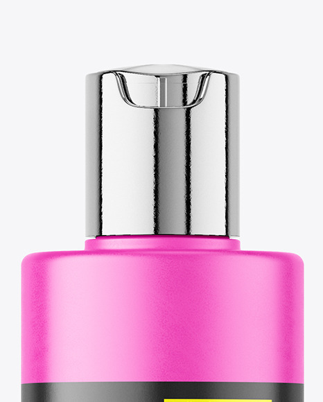 Matte Cosmetic Bottle Mockup