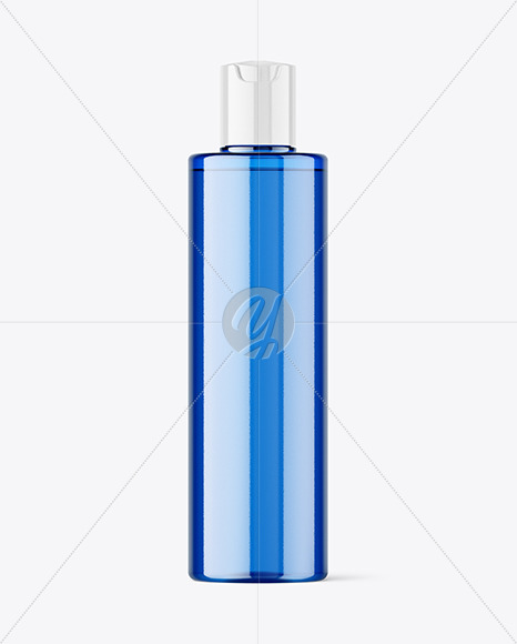 Blue Cosmetic Bottle Mockup Blue Cosmetic Bottle Mockup