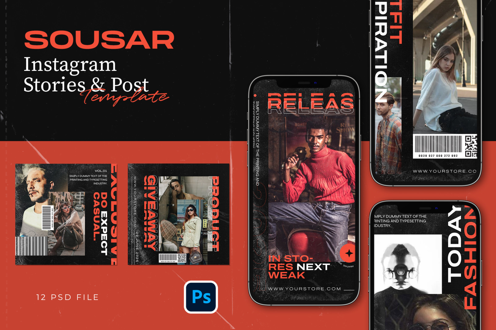 Hype Instagram Template - SOUSAR Hype Instagram Template - SOUSAR