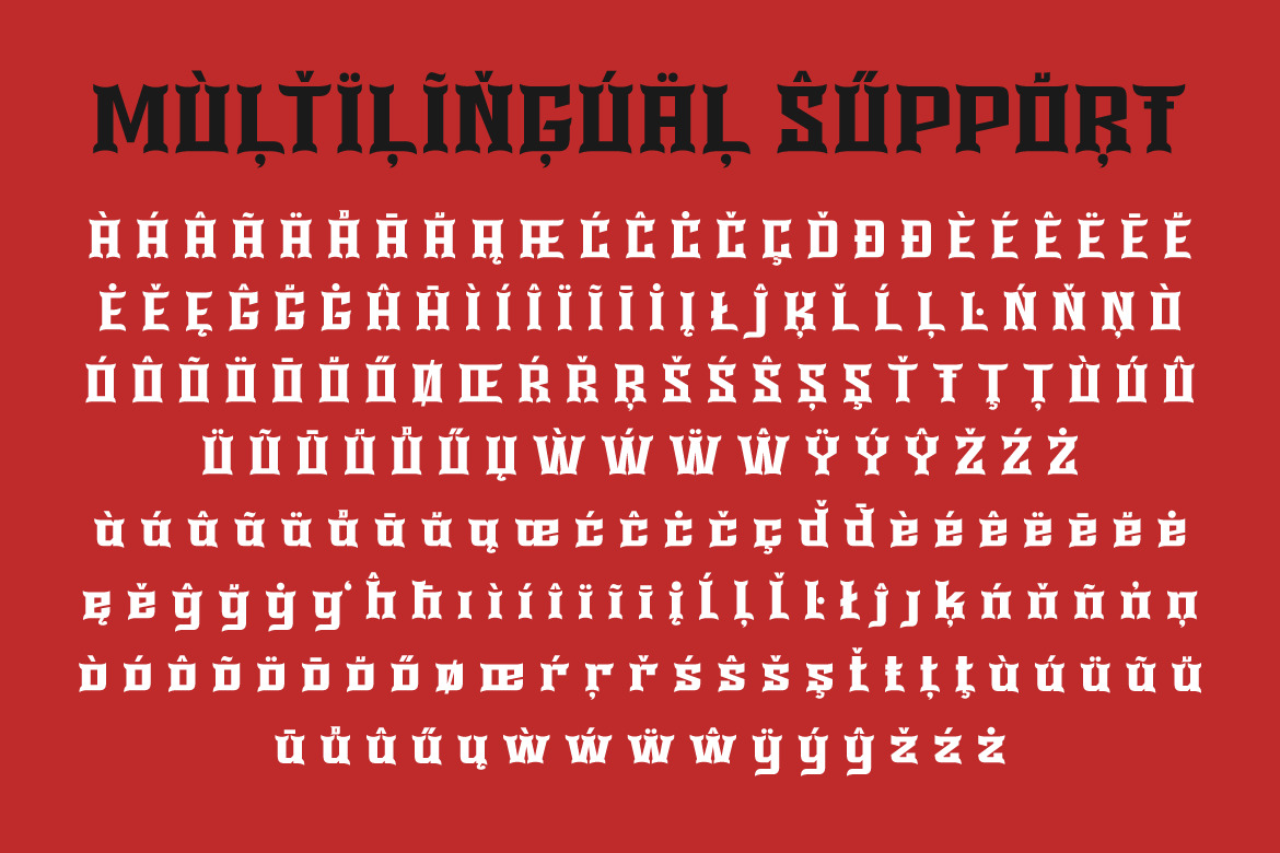 SAQTAH | Display Hero Font