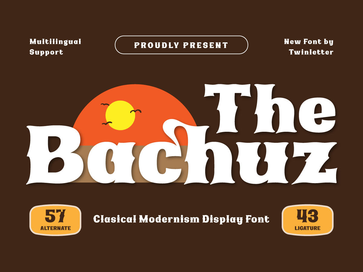 The Bachuz | Serif Classic Modernism