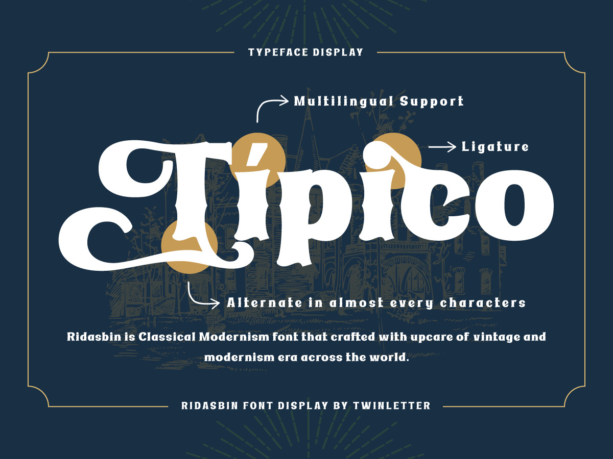 Ridasbin | Serif Classic Modernism Ridasbin | Serif Classic Modernism