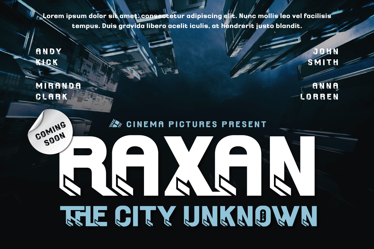 THE BOKRUN | Futuristic Font THE BOKRUN | Futuristic Font
