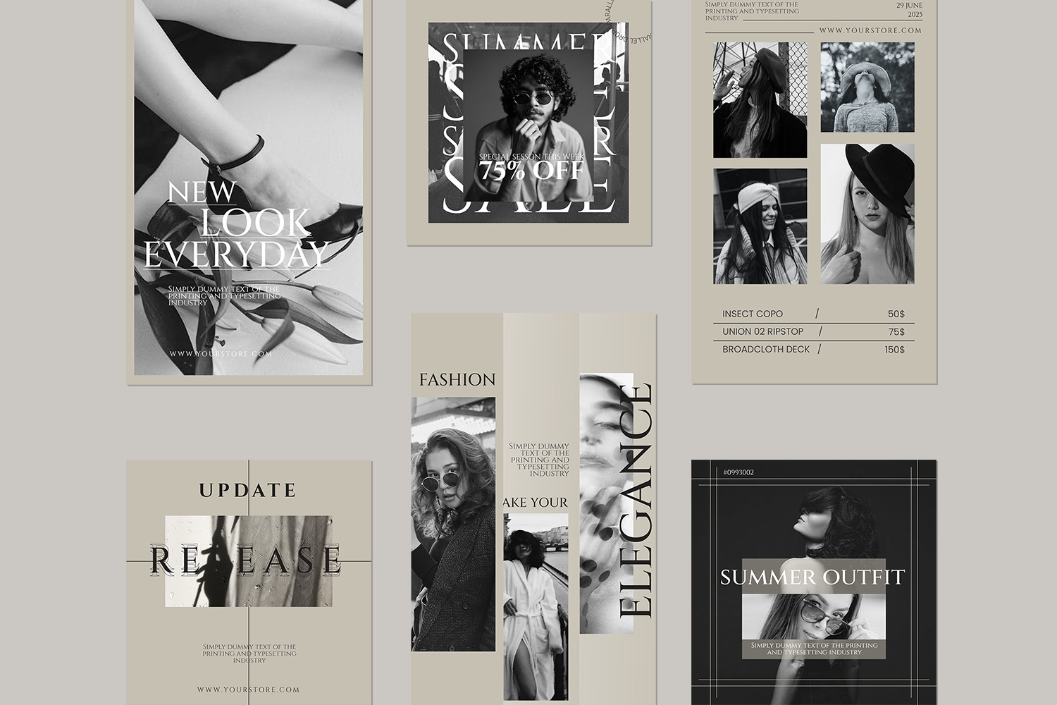 Hype Minimalis Instagram Template - ELGAN Hype Minimalis Instagram Template - ELGAN