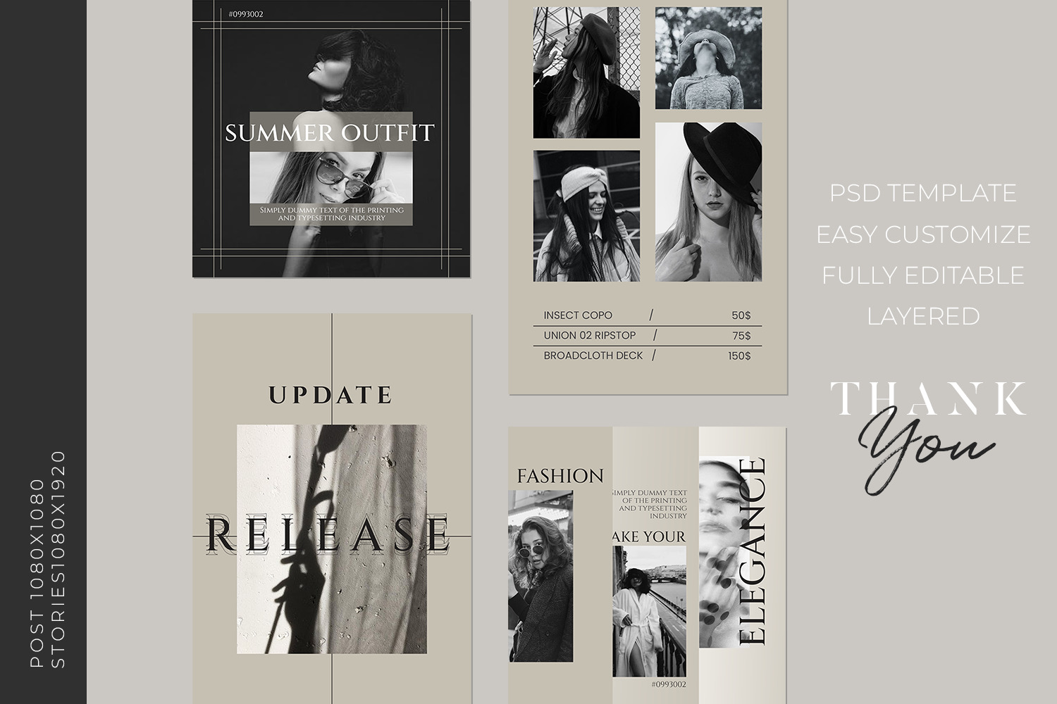 Hype Minimalis Instagram Template - ELGAN Hype Minimalis Instagram Template - ELGAN