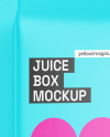 Juice Carton Box Mockup