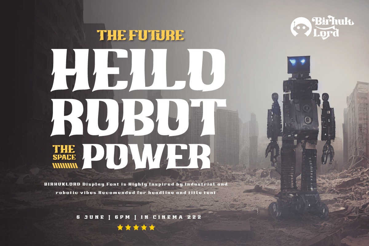 Birhuk Lord | Display Hero Font Birhuk Lord | Display Hero Font