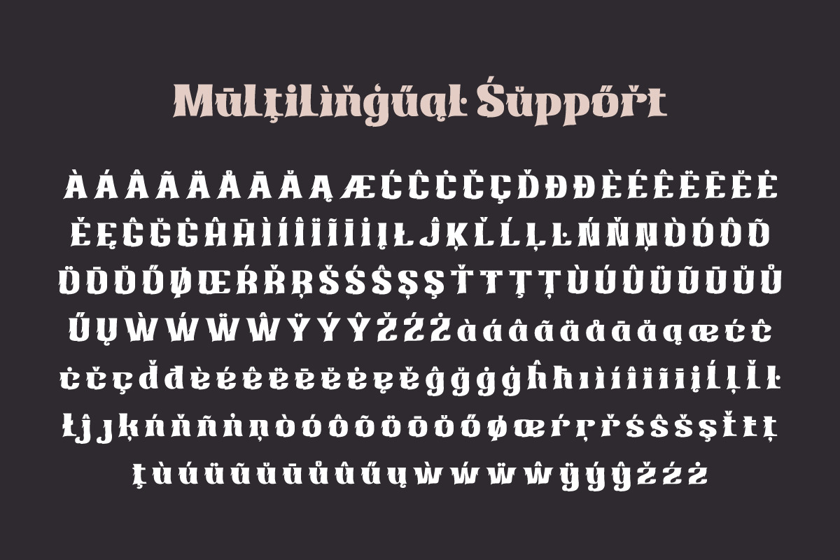 Birhuk Lord | Display Hero Font