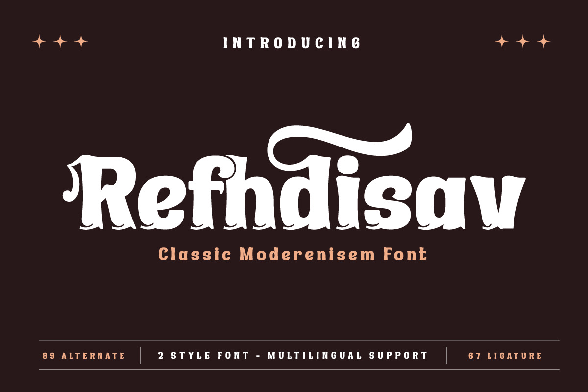 Refhdisav | Serif Classic Modernism