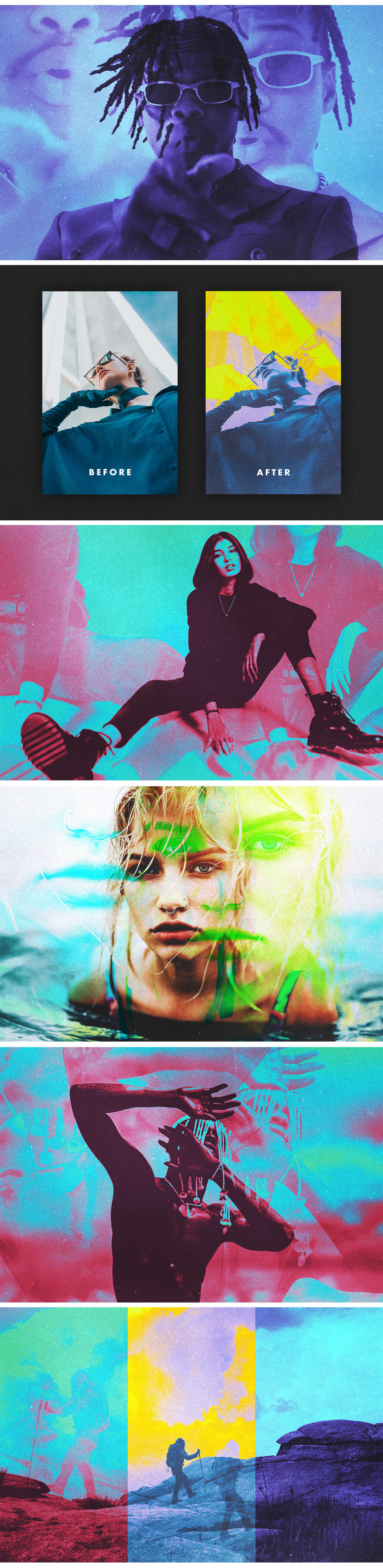 Neon Negative Photo Effect Neon Negative Photo Effect