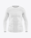 Kids Long Sleeve Compression T-Shirt Mockup