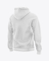 Melange Men's Hoodie Mockup - Half Side View