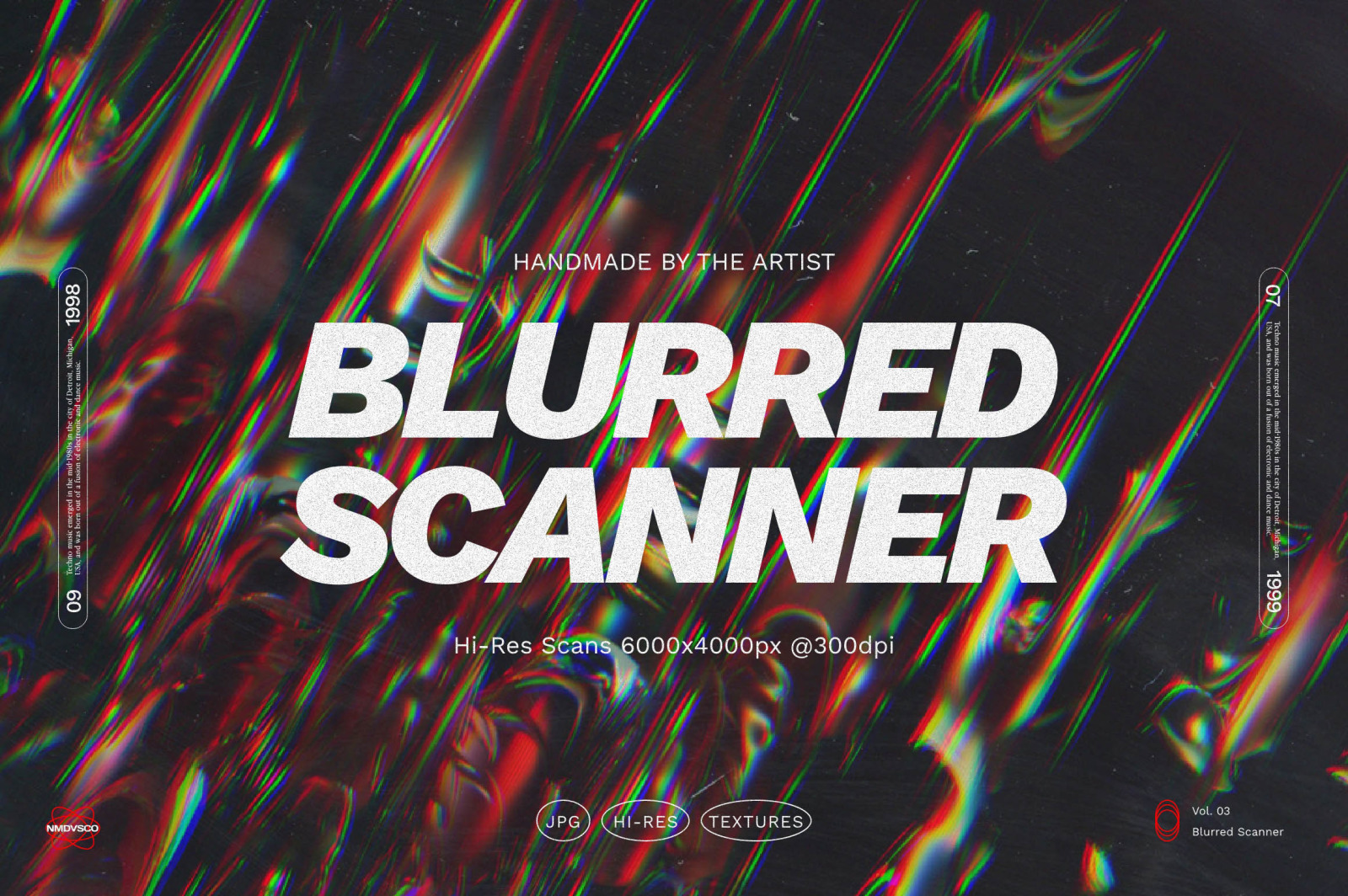 Blurred Scanner- Hi-Res Textures