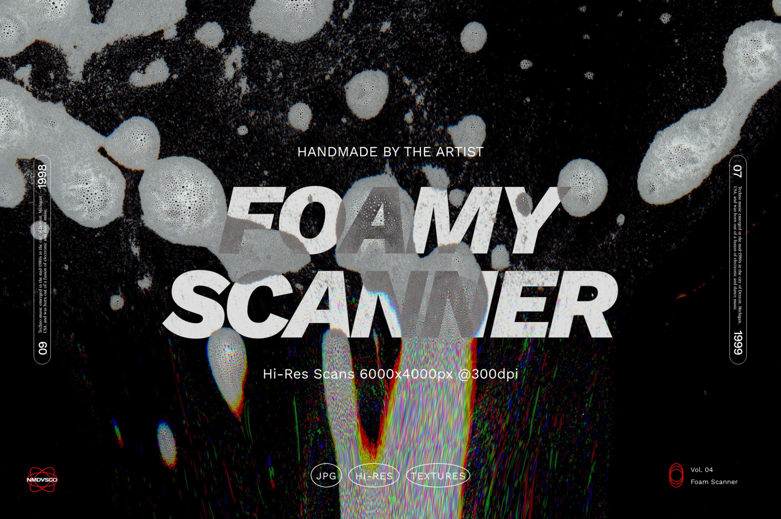 Foamy Scanner - Hi-Res Textures