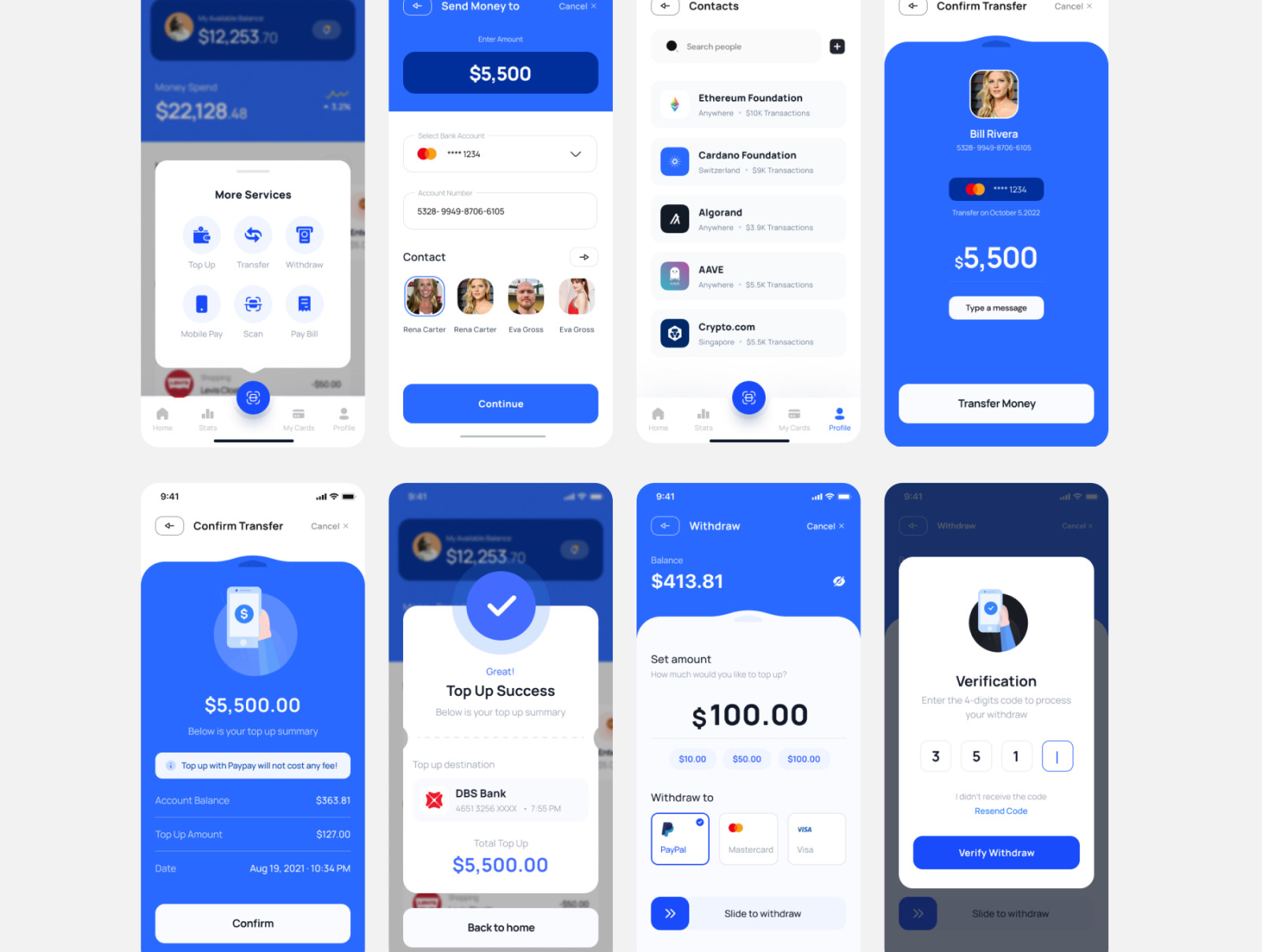 Oalan-Mobile Banking App Figma UI Template Oalan-Mobile Banking App Figma UI Template
