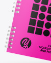 Glossy Notepad Mockup
