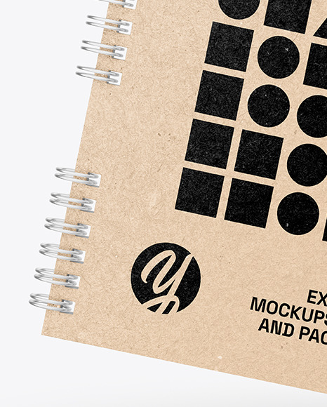 Kraft Notepad Mockup