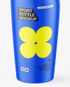 Matte Sport Bottle Mockup